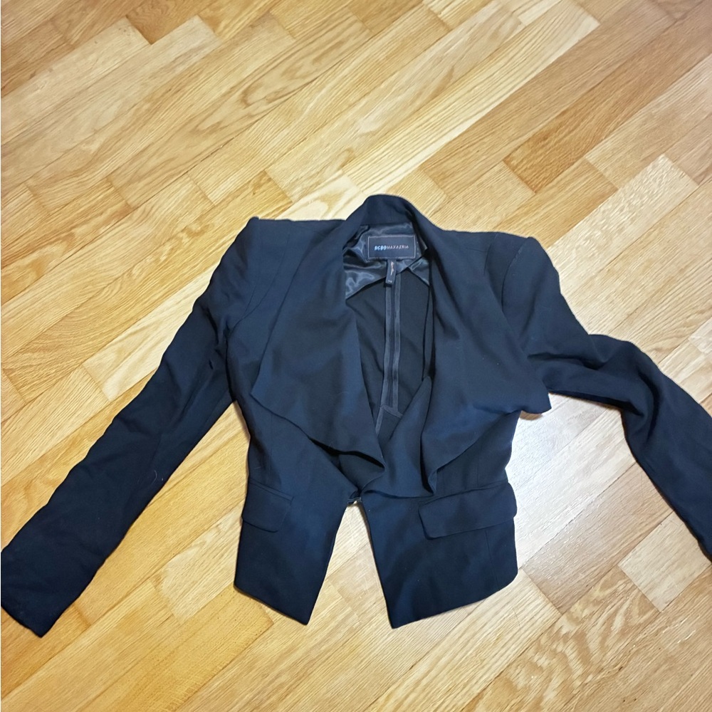 BCBGMaxAzria Vintage 2010-11 Black Women's Suit Jacket